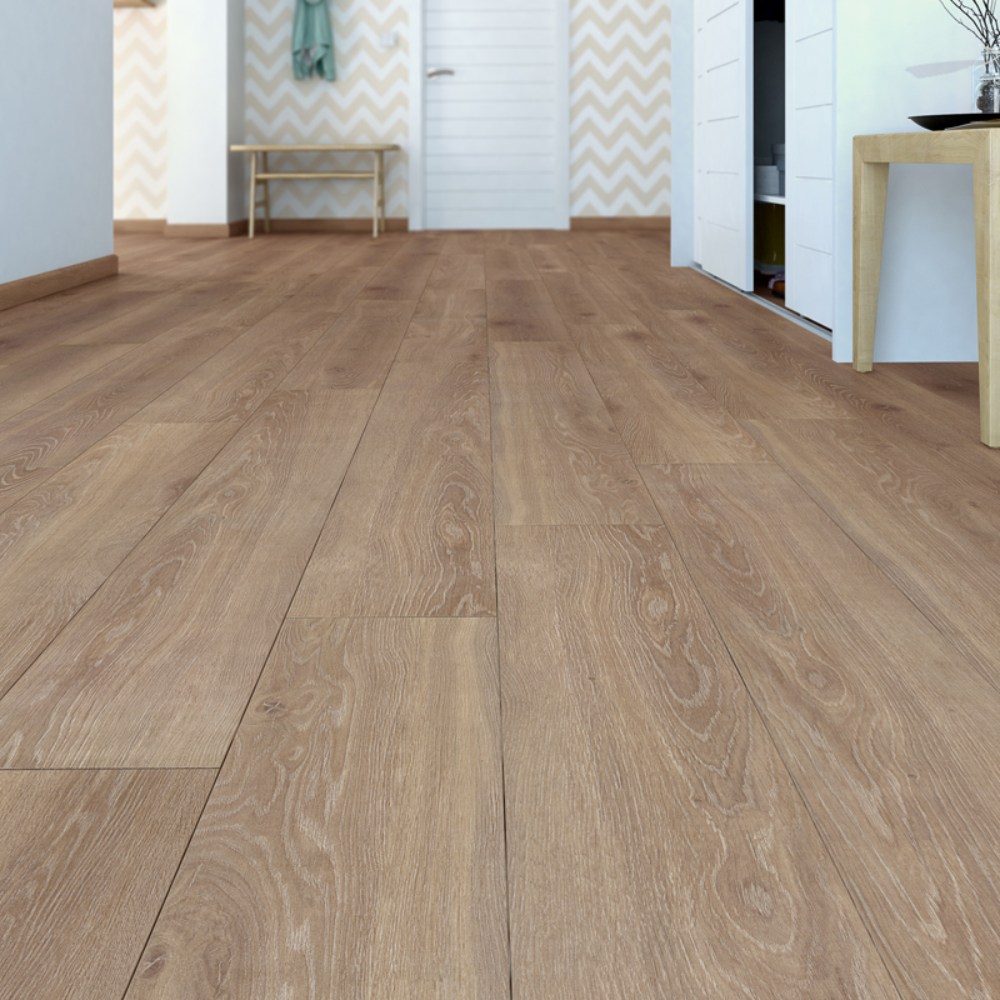 Ламинат Alsafloor Solid Plus Rafia Рафия 518 1286×214×12 фото в интерьере